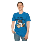 I’m Not a Morning Person Cat Coffee T-Shirt