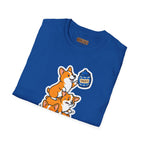 Corgi Teamwork T-Shirt — "Teamwork Makes the Dream Work (Usually)"