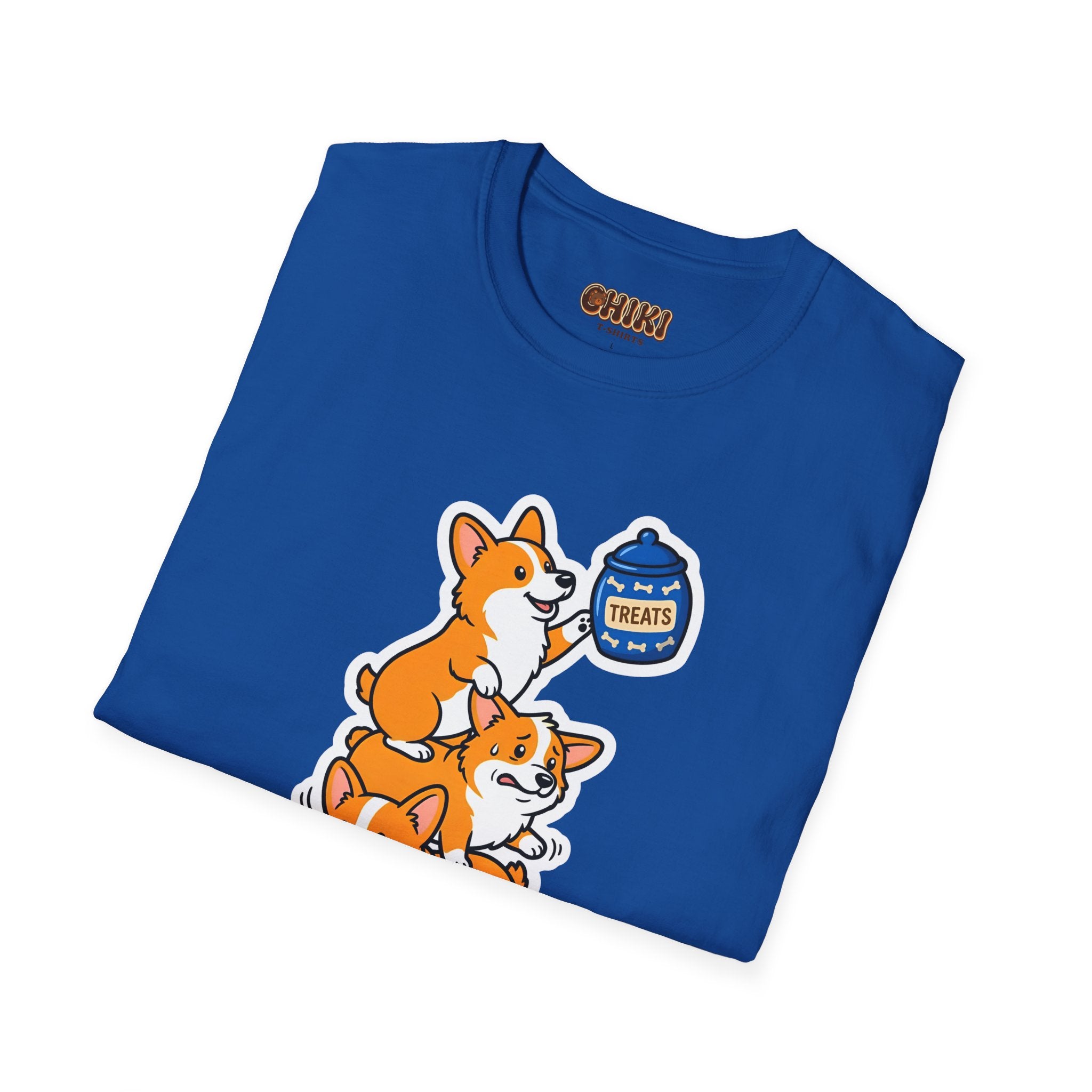 Corgi Teamwork T-Shirt — "Teamwork Makes the Dream Work (Usually)"