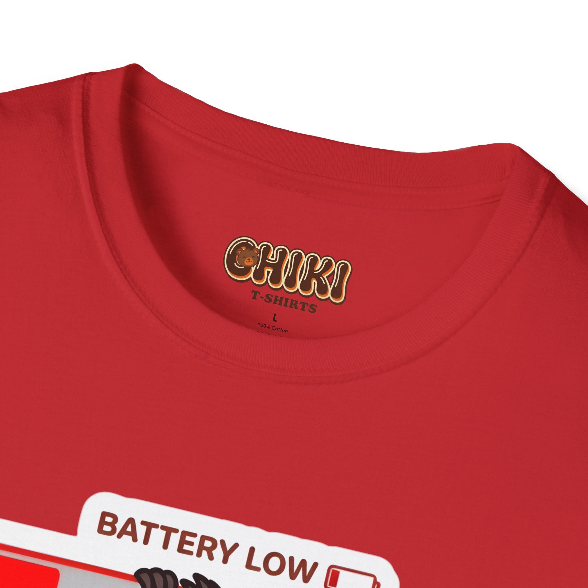 Slowly Shutting Down Sloth T-Shirt — Battery Low Cute Graphic Tee