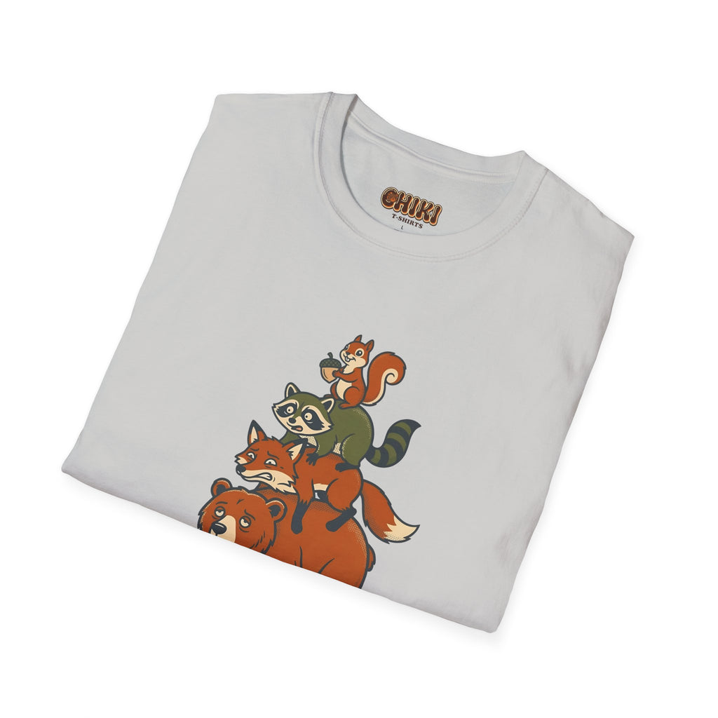 T‑Shirt — "We’re Doing Our Best" Cute Forest Animals Graphic Tee