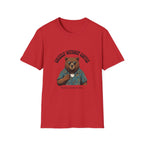 T-Shirt — "Grizzly Without Coffee" Bear Graphic Tee