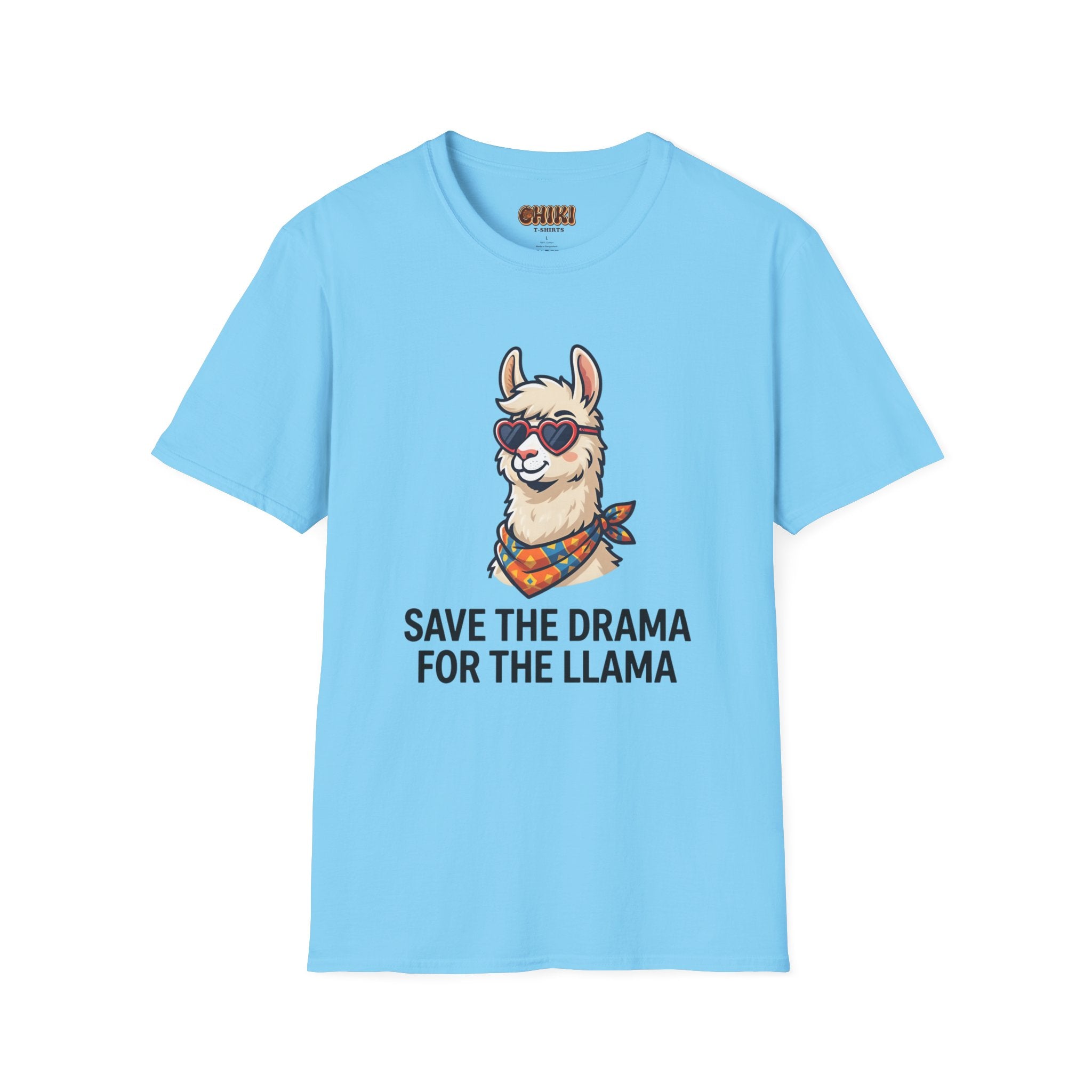 Save the Drama for the Llama T-Shirt — Cute Llama Graphic Tee