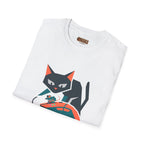 Purr-formance Hardware T-Shirt — Gamer Cat Computer Mouse Tee