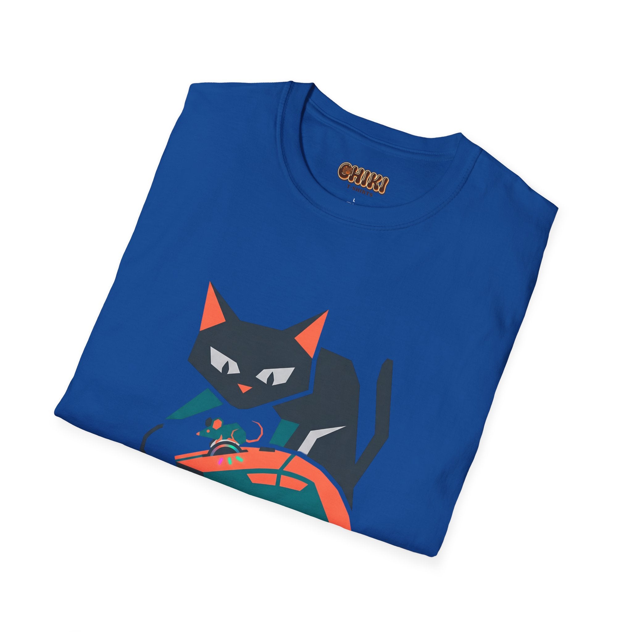 Purr-formance Hardware T-Shirt — Gamer Cat Computer Mouse Tee