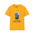Boba Cat 'I'll Do It A-Lotl Later' T-Shirt