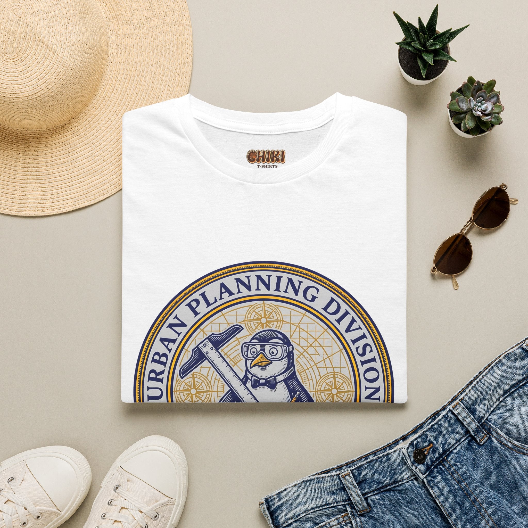 Urban Planning Division T-Shirt — Penguin Logo 'I Have No Idea What I’m Doing' Graphic Tee