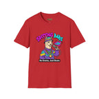 T-Shirt — "Spitting Bars" Llama Rap Graphic Tee (No Drama, Just Beats)