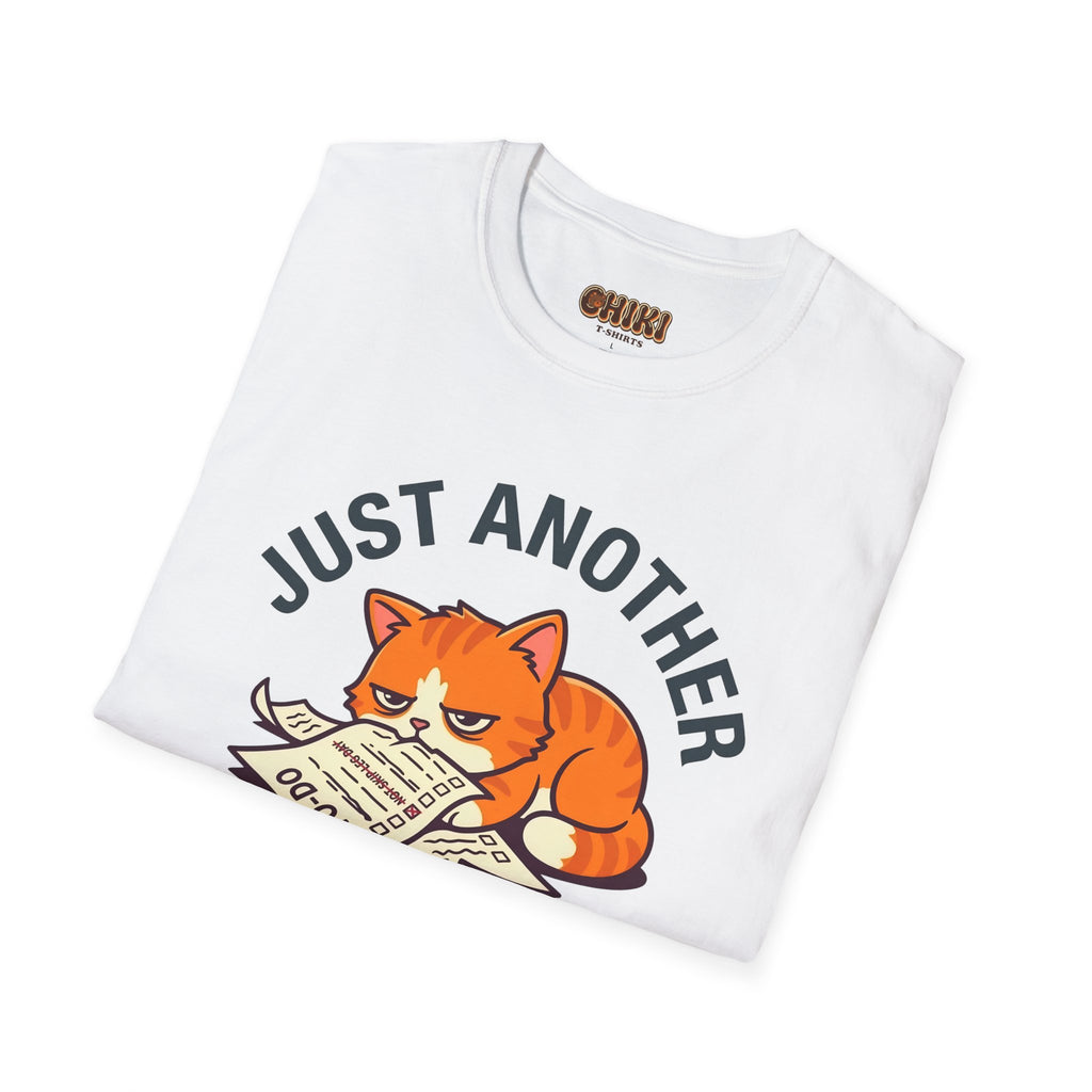 T-Shirt — "Just Another Purr-fect Day" Cat Graphic Tee