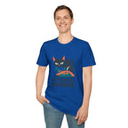 Purr-formance Hardware T-Shirt — Gamer Cat Computer Mouse Tee