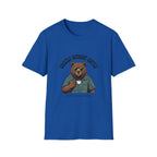 T-Shirt — "Grizzly Without Coffee" Bear Graphic Tee