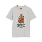 T‑Shirt — "We’re Doing Our Best" Cute Forest Animals Graphic Tee
