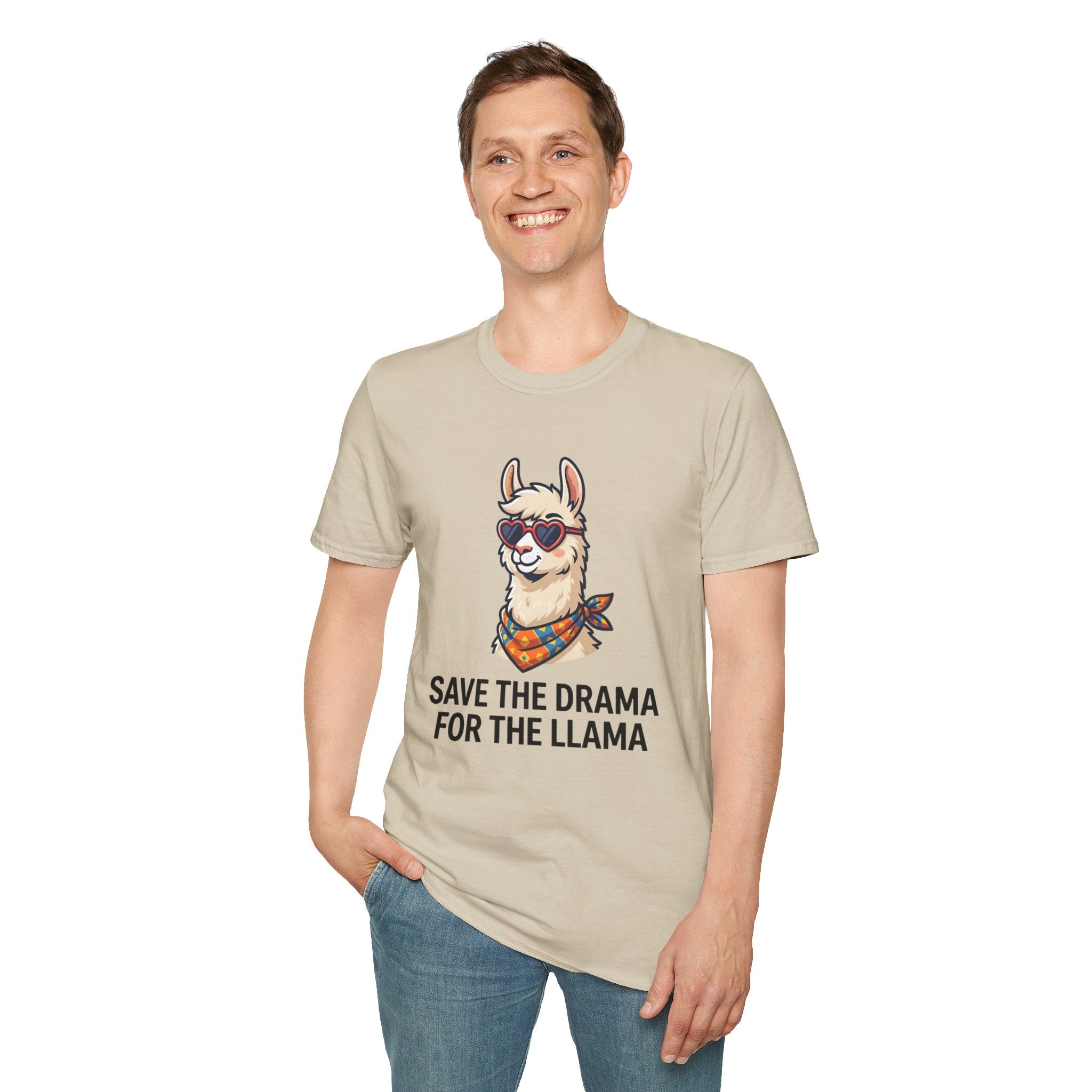 Save the Drama for the Llama T-Shirt — Cute Llama Graphic Tee