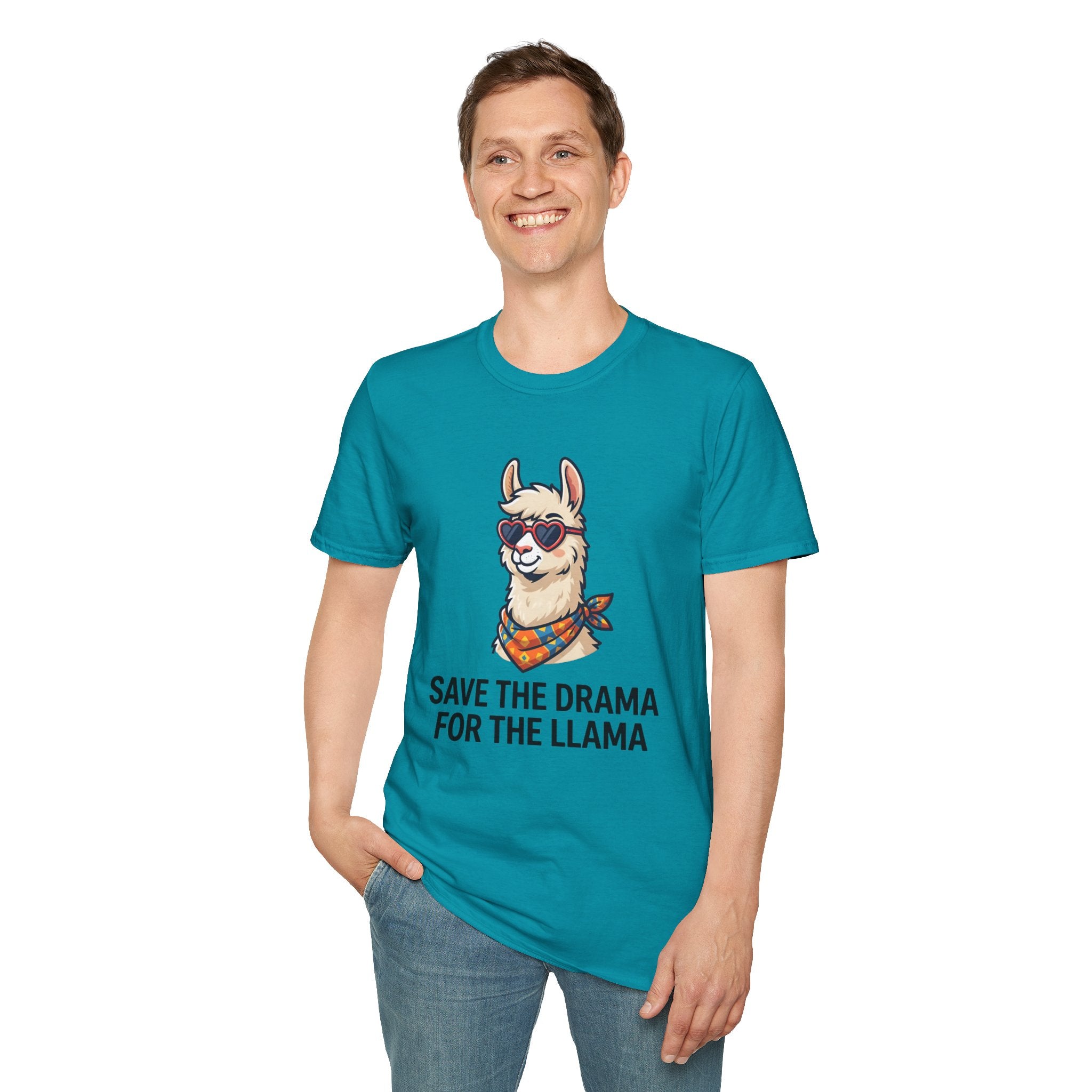 Save the Drama for the Llama T-Shirt — Cute Llama Graphic Tee