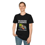 T‑Shirt — "VAR REVIEW IN PROGRESS" Funny soccer Shirt (See You in 2030)