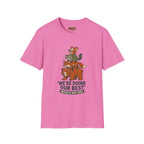 T‑Shirt — "We’re Doing Our Best" Cute Forest Animals Graphic Tee