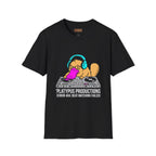 Platypus DJ T‑Shirt — 'Platypus Productions' Funny Music Producer Tee