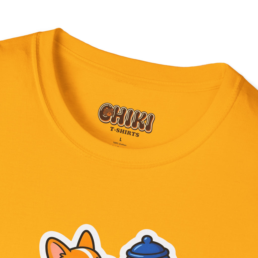 Corgi Teamwork T-Shirt — "Teamwork Makes the Dream Work (Usually)"