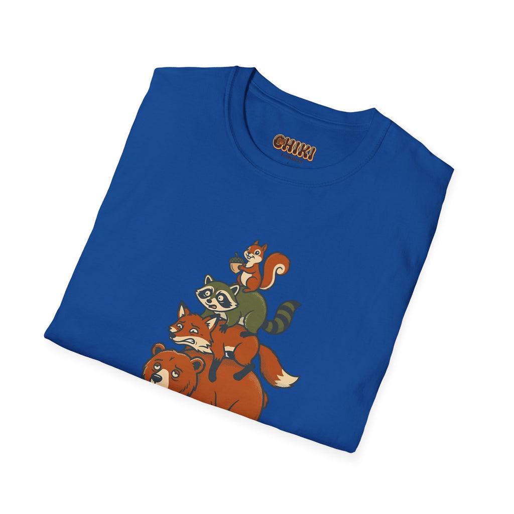 T‑Shirt — "We’re Doing Our Best" Cute Forest Animals Graphic Tee