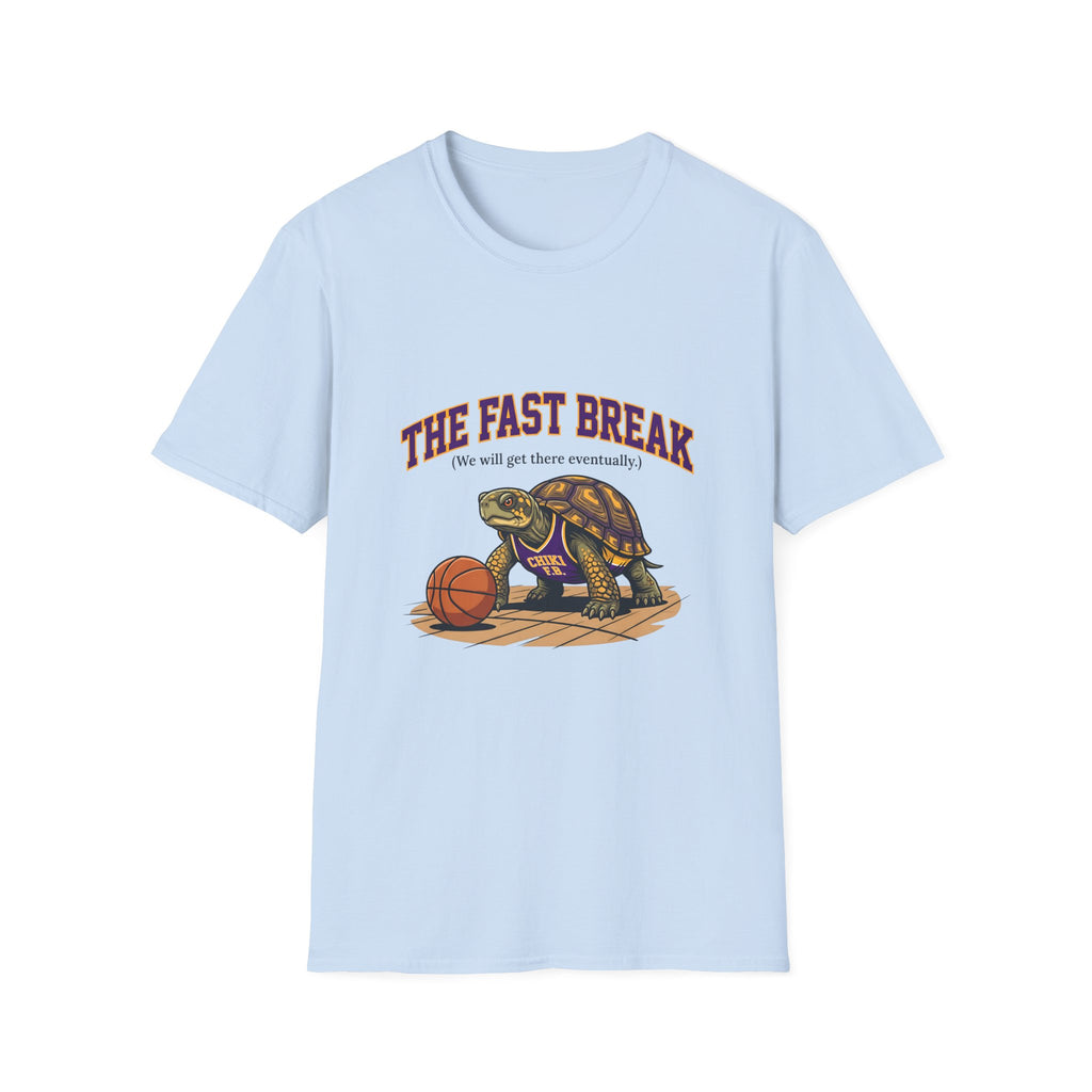 T-Shirt — The Fast Break Turtle Basketball Graphic Tee