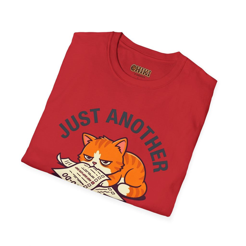 T-Shirt — "Just Another Purr-fect Day" Cat Graphic Tee