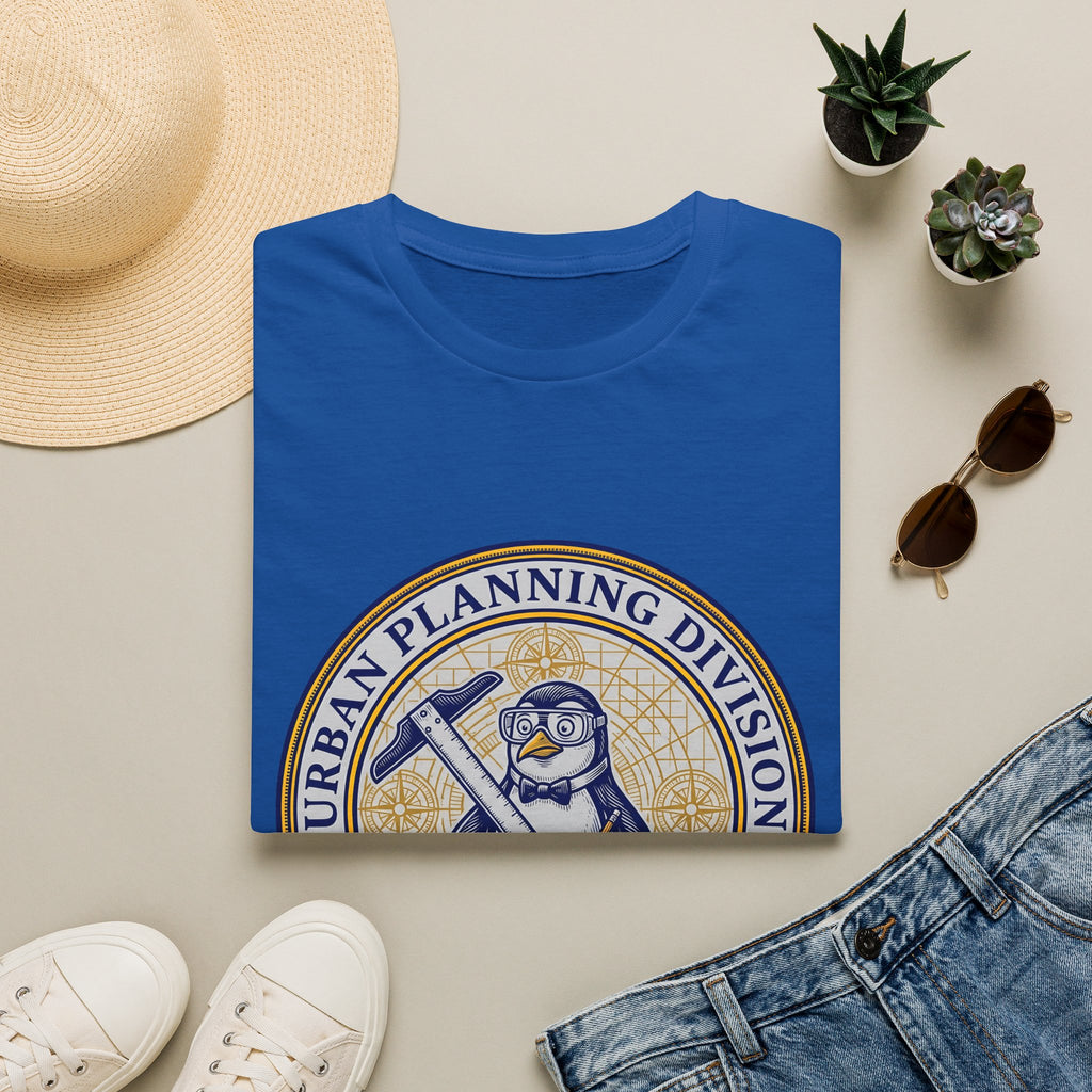 Urban Planning Division T-Shirt — Penguin Logo 'I Have No Idea What I’m Doing' Graphic Tee