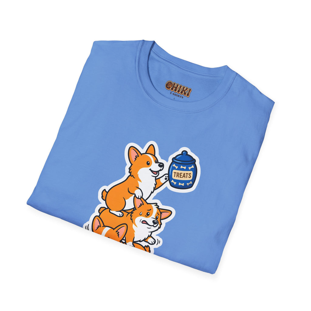Corgi Teamwork T-Shirt — "Teamwork Makes the Dream Work (Usually)"
