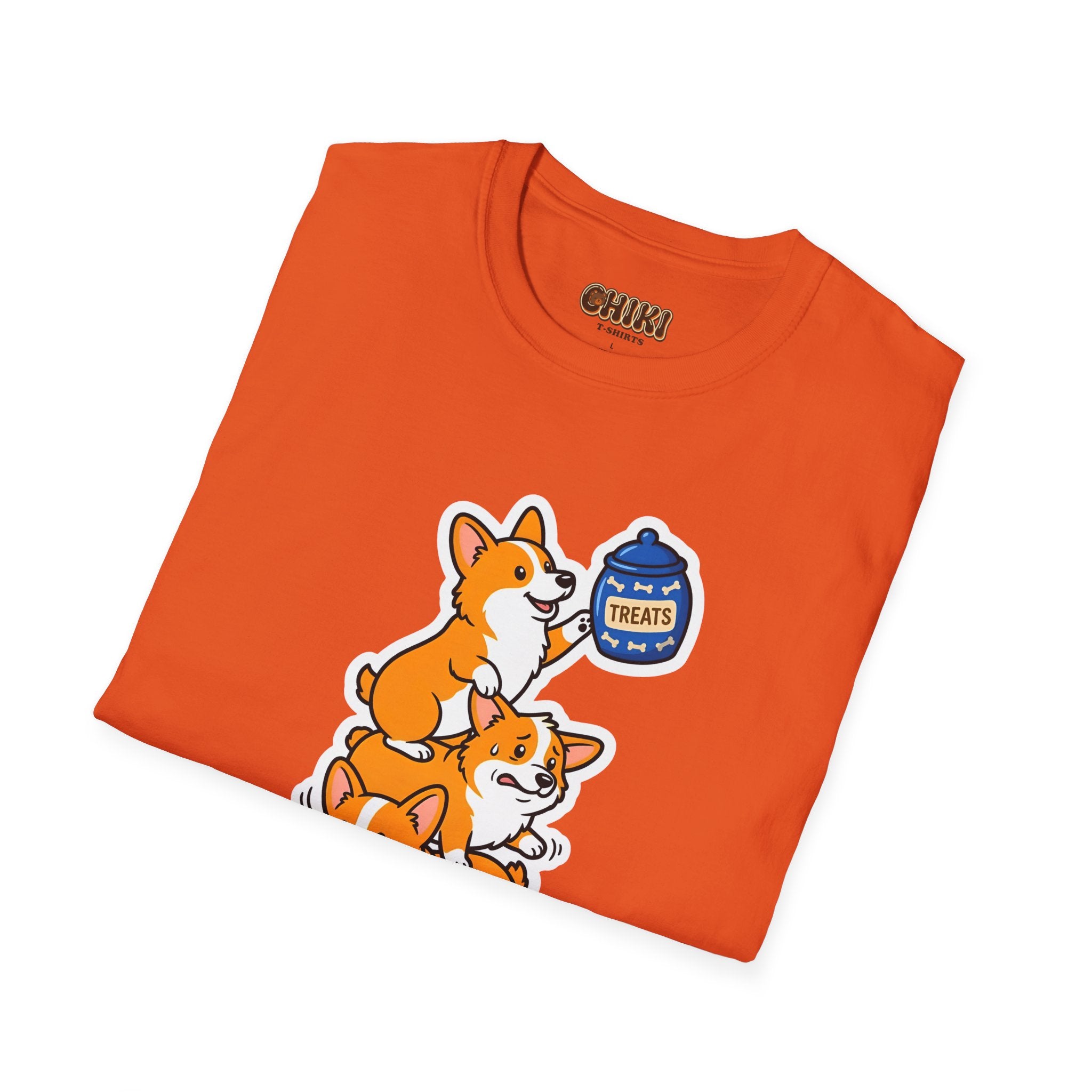 Corgi Teamwork T-Shirt — "Teamwork Makes the Dream Work (Usually)"