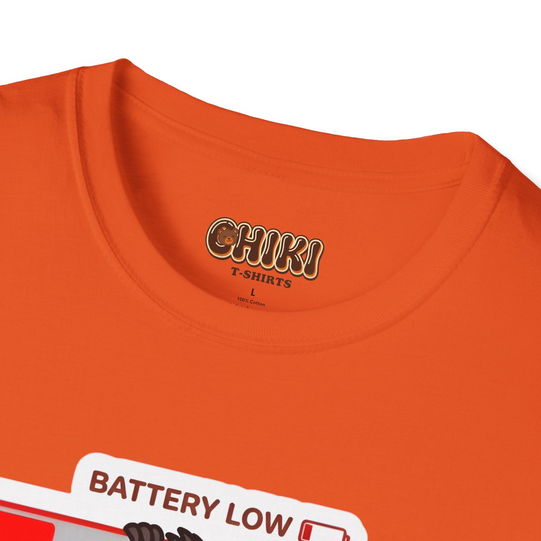 Slowly Shutting Down Sloth T-Shirt — Battery Low Cute Graphic Tee