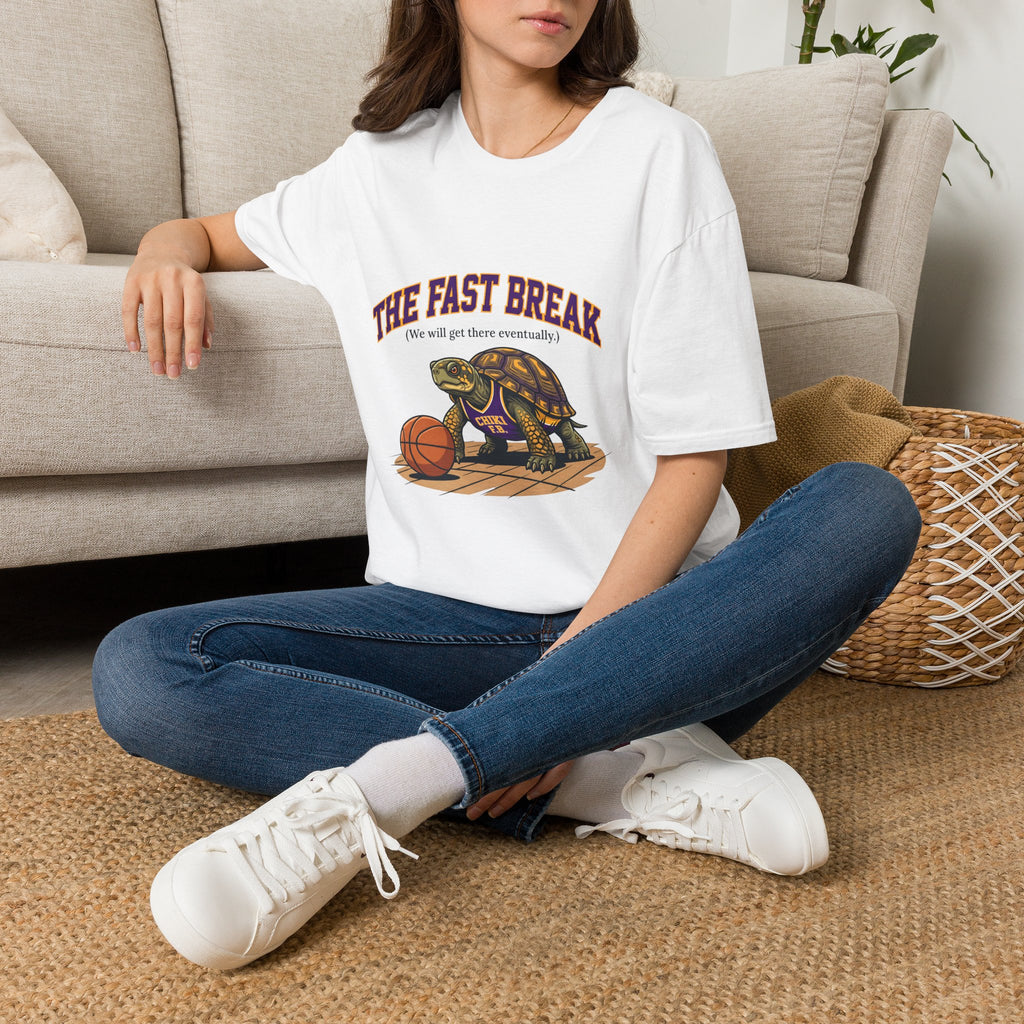 T-Shirt — The Fast Break Turtle Basketball Graphic Tee