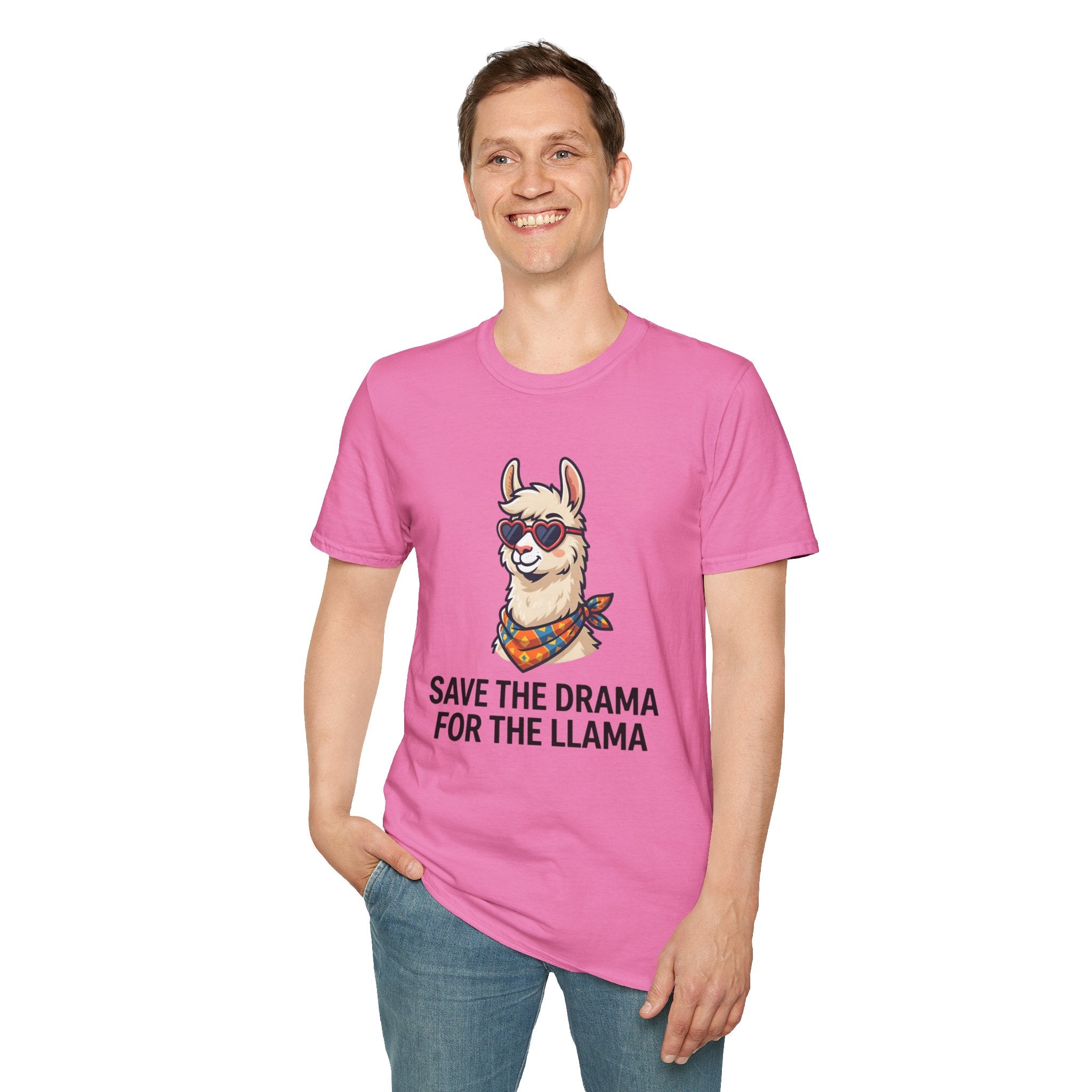 Save the Drama for the Llama T-Shirt — Cute Llama Graphic Tee