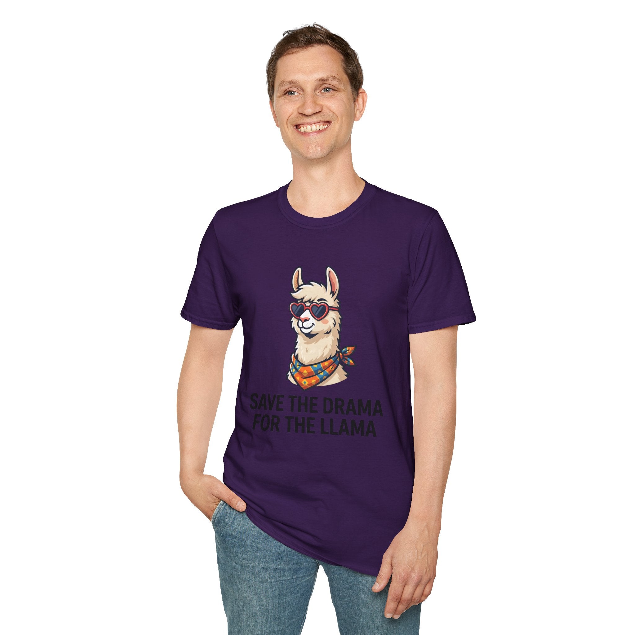 Save the Drama for the Llama T-Shirt — Cute Llama Graphic Tee