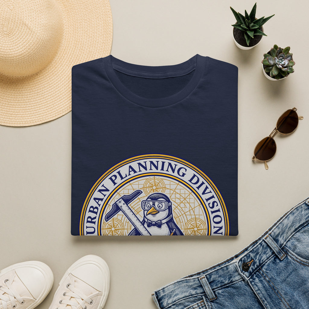 Urban Planning Division T-Shirt — Penguin Logo 'I Have No Idea What I’m Doing' Graphic Tee