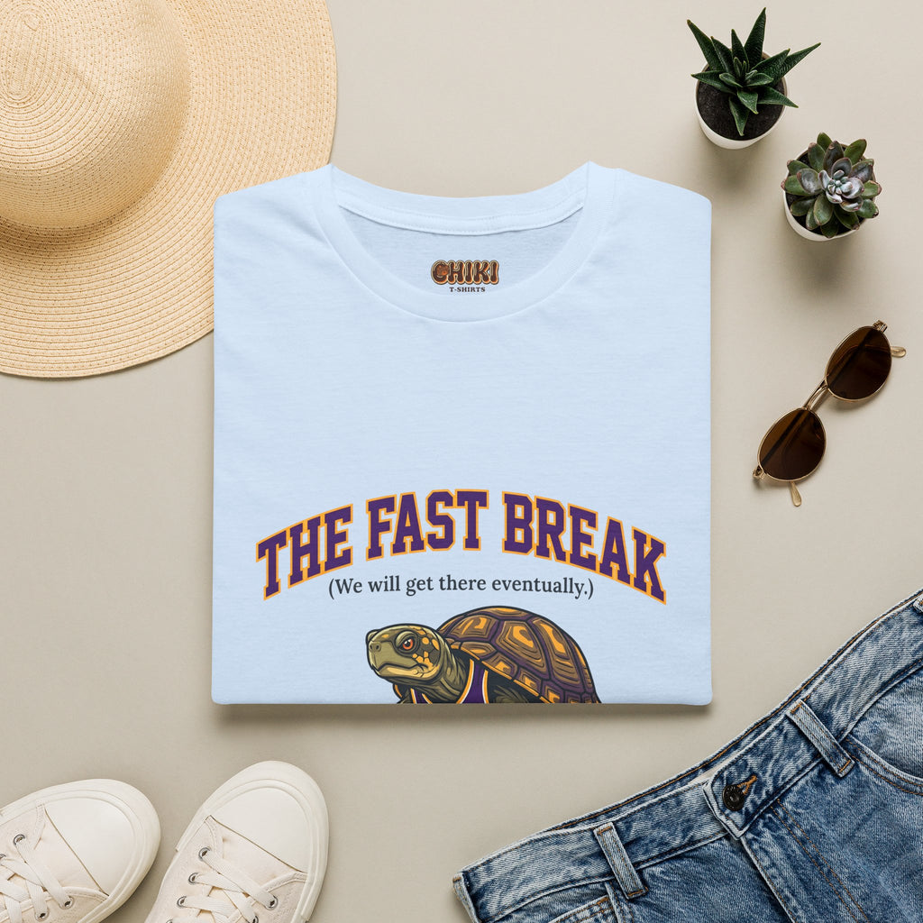 T-Shirt — The Fast Break Turtle Basketball Graphic Tee