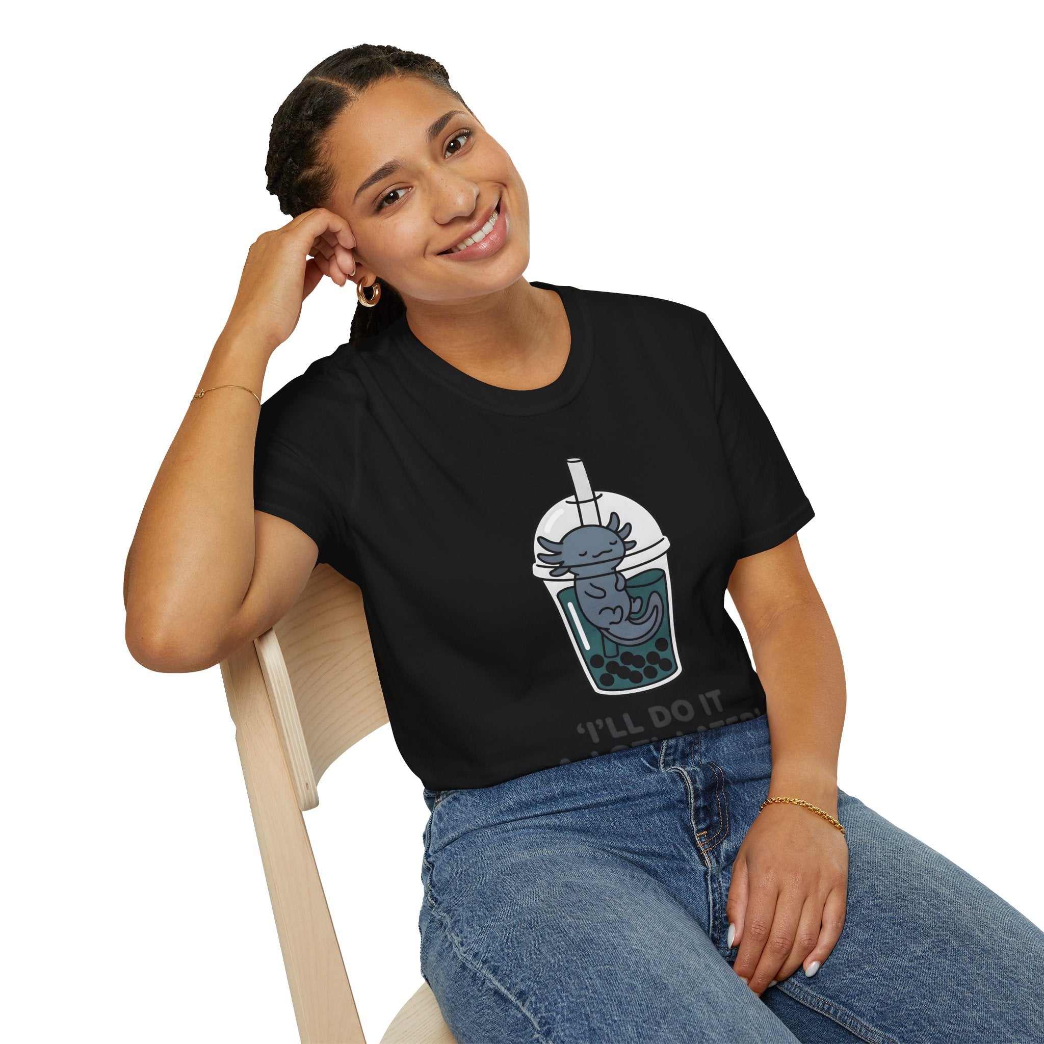 Boba Axolotl 'I'll Do It A-Lotl Later' T-Shirt
