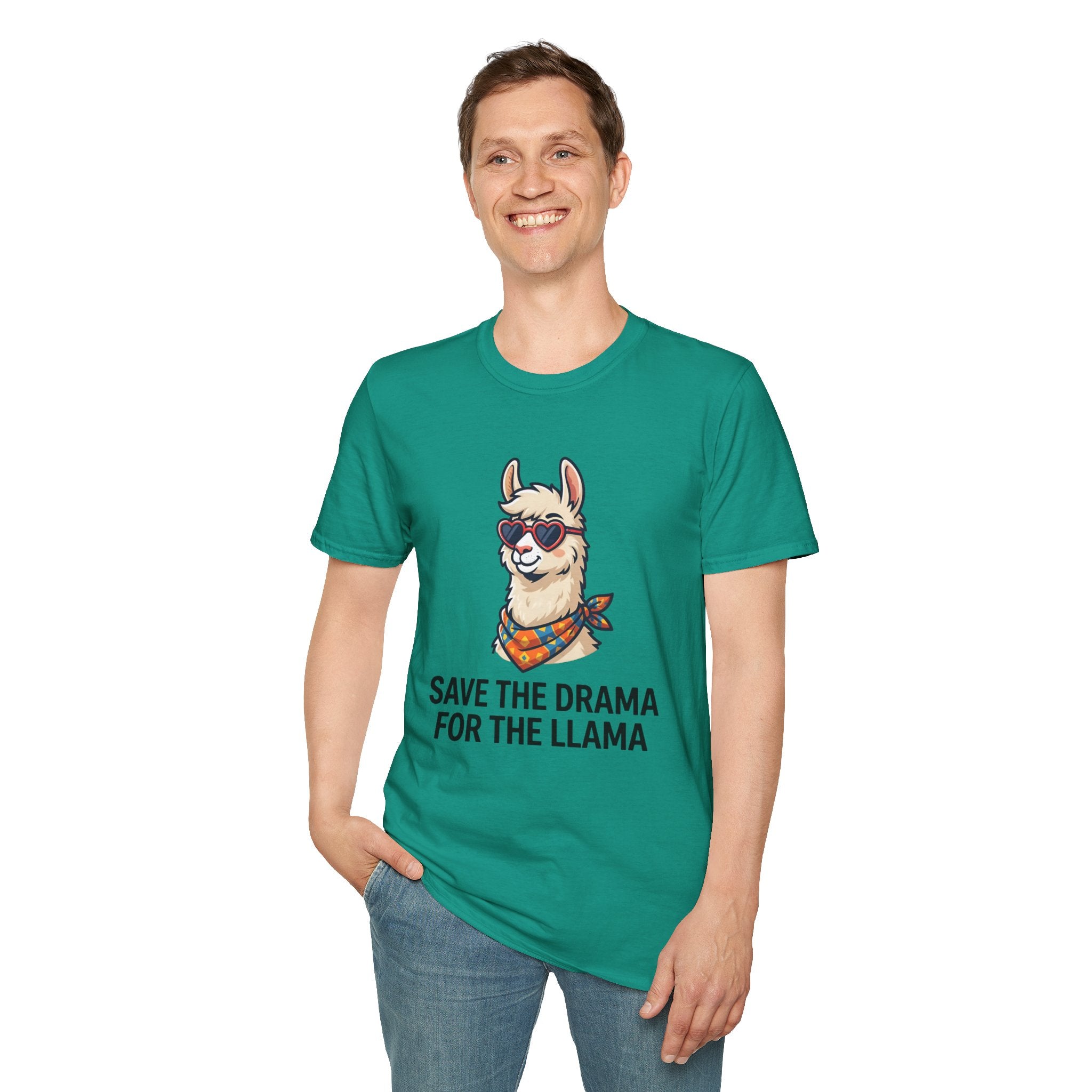 Save the Drama for the Llama T-Shirt — Cute Llama Graphic Tee