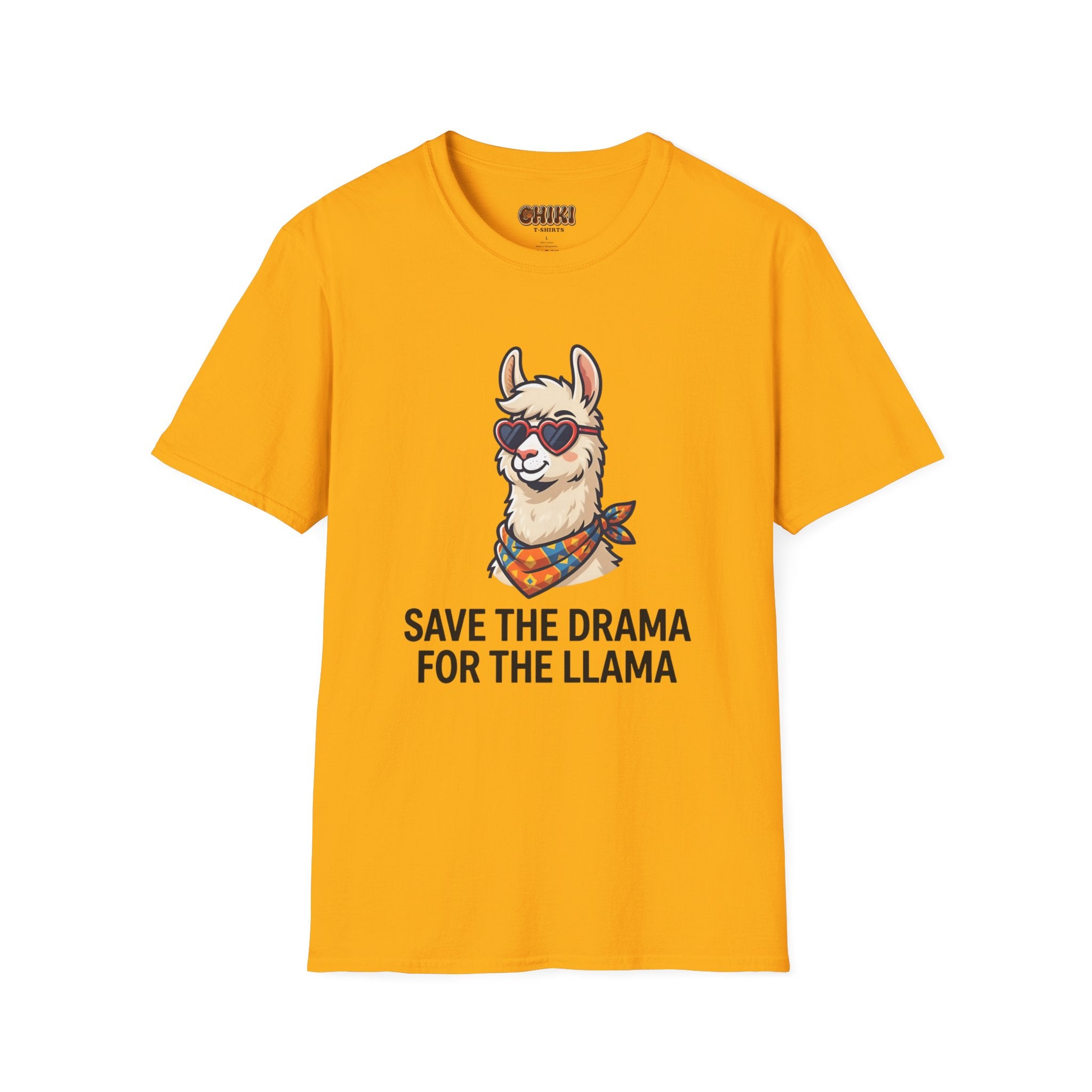 Save the Drama for the Llama T-Shirt — Cute Llama Graphic Tee
