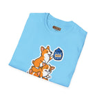 Corgi Teamwork T-Shirt — "Teamwork Makes the Dream Work (Usually)"