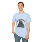 T-Shirt — "Grizzly Without Coffee" Bear Graphic Tee