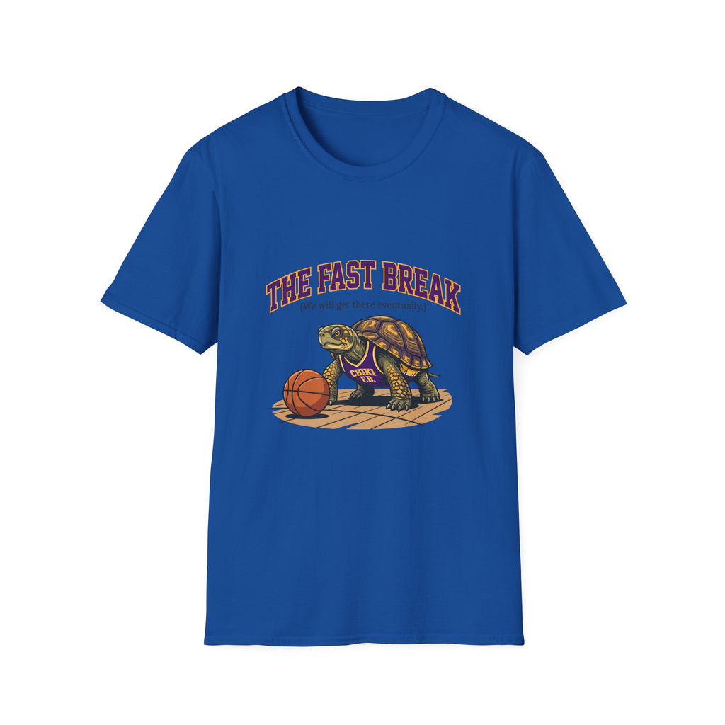 T-Shirt — The Fast Break Turtle Basketball Graphic Tee