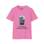 Boba Cat 'I'll Do It A-Lotl Later' T-Shirt