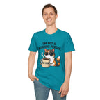 I’m Not a Morning Person Cat Coffee T-Shirt