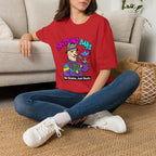 T-Shirt — "Spitting Bars" Llama Rap Graphic Tee (No Drama, Just Beats)