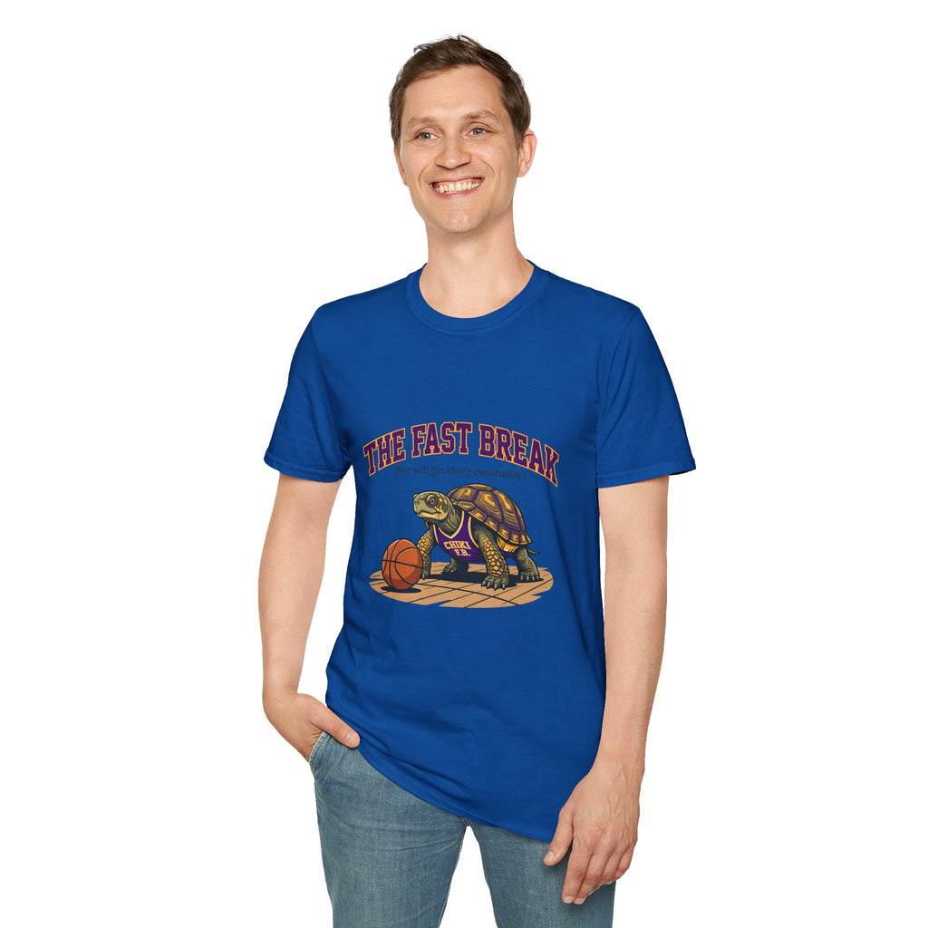 T-Shirt — The Fast Break Turtle Basketball Graphic Tee