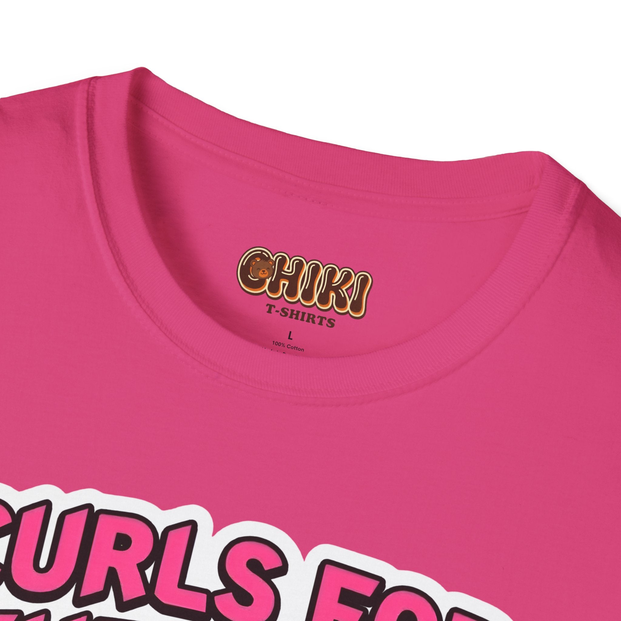 T-Shirt — "Curls for the Girls" Cute Hamster Weightlifting Graphic
