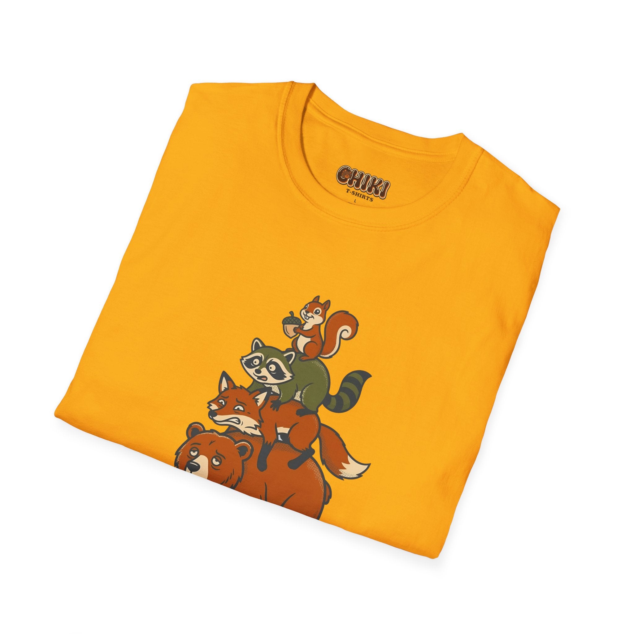 T‑Shirt — "We’re Doing Our Best" Cute Forest Animals Graphic Tee
