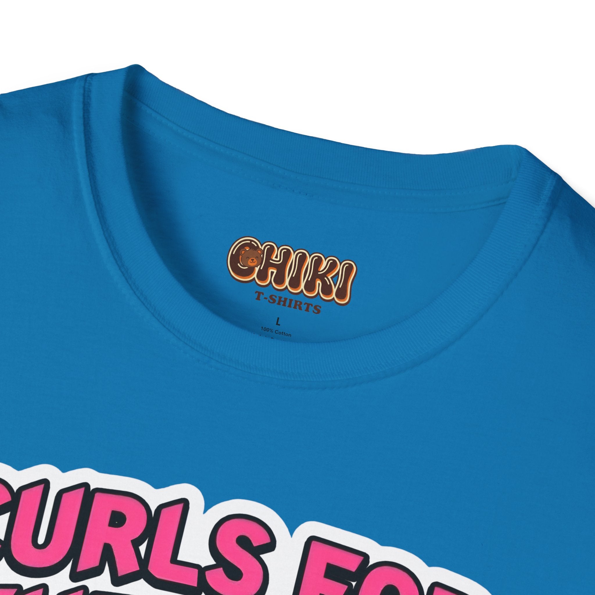 T-Shirt — "Curls for the Girls" Cute Hamster Weightlifting Graphic