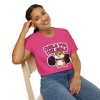 T-Shirt — "Curls for the Girls" Cute Hamster Weightlifting Graphic