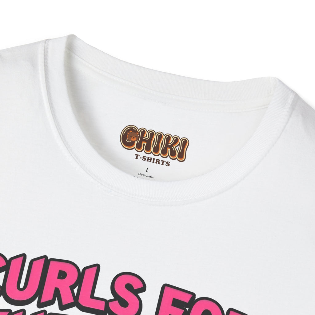 T-Shirt — "Curls for the Girls" Cute Hamster Weightlifting Graphic