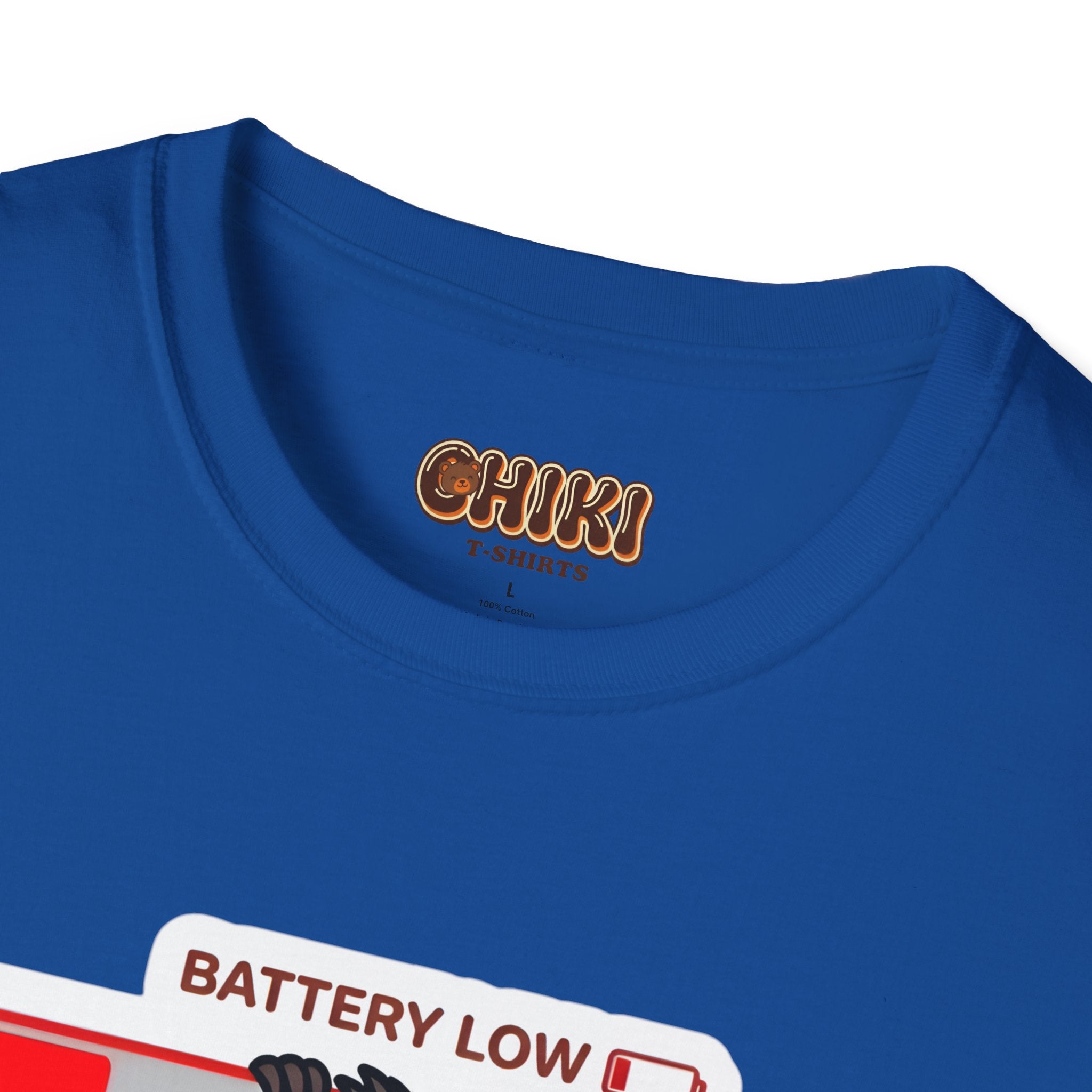 Slowly Shutting Down Sloth T-Shirt — Battery Low Cute Graphic Tee